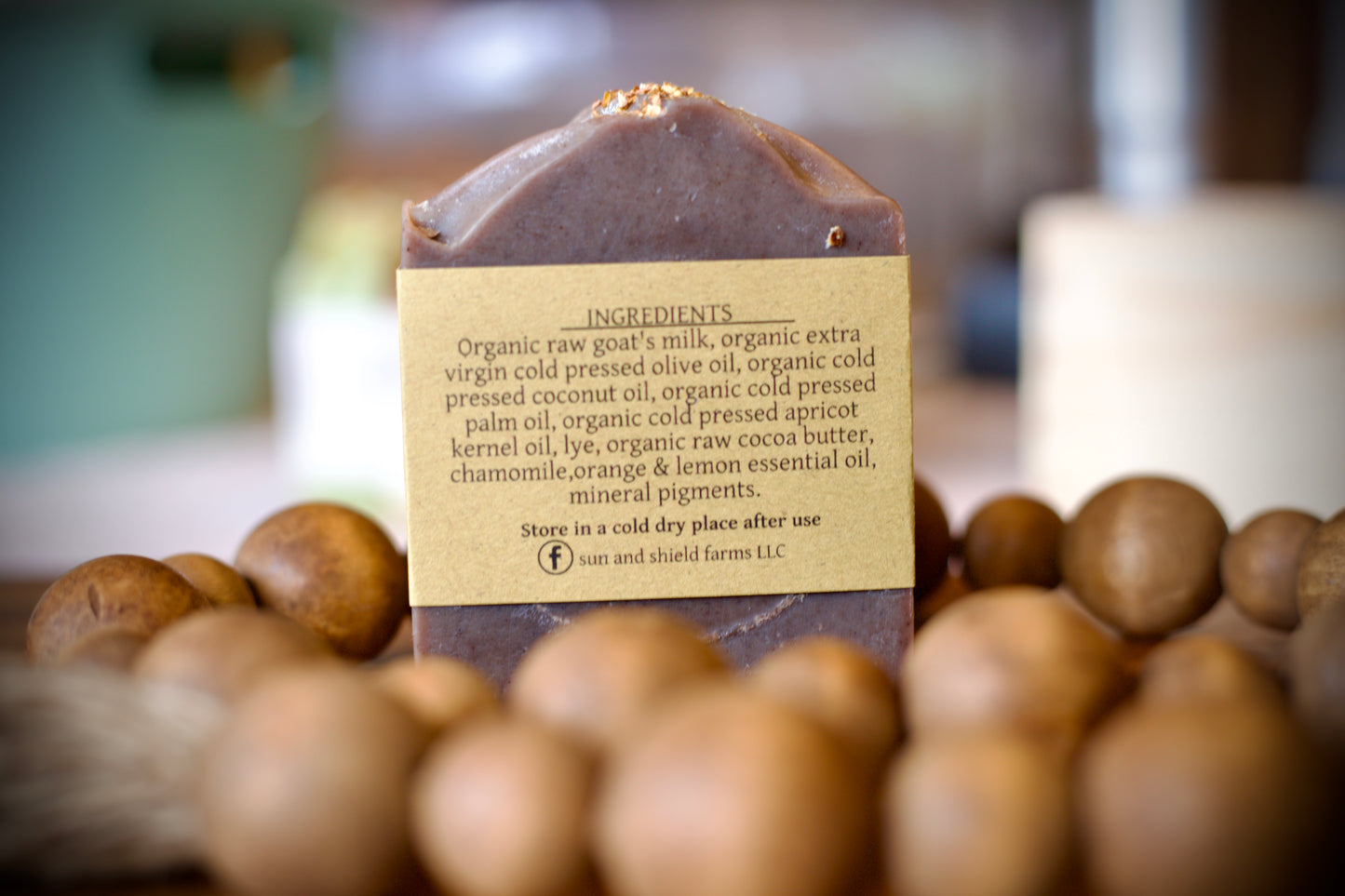 4 bars for $38 Organic goatmilk soap with essential oils.