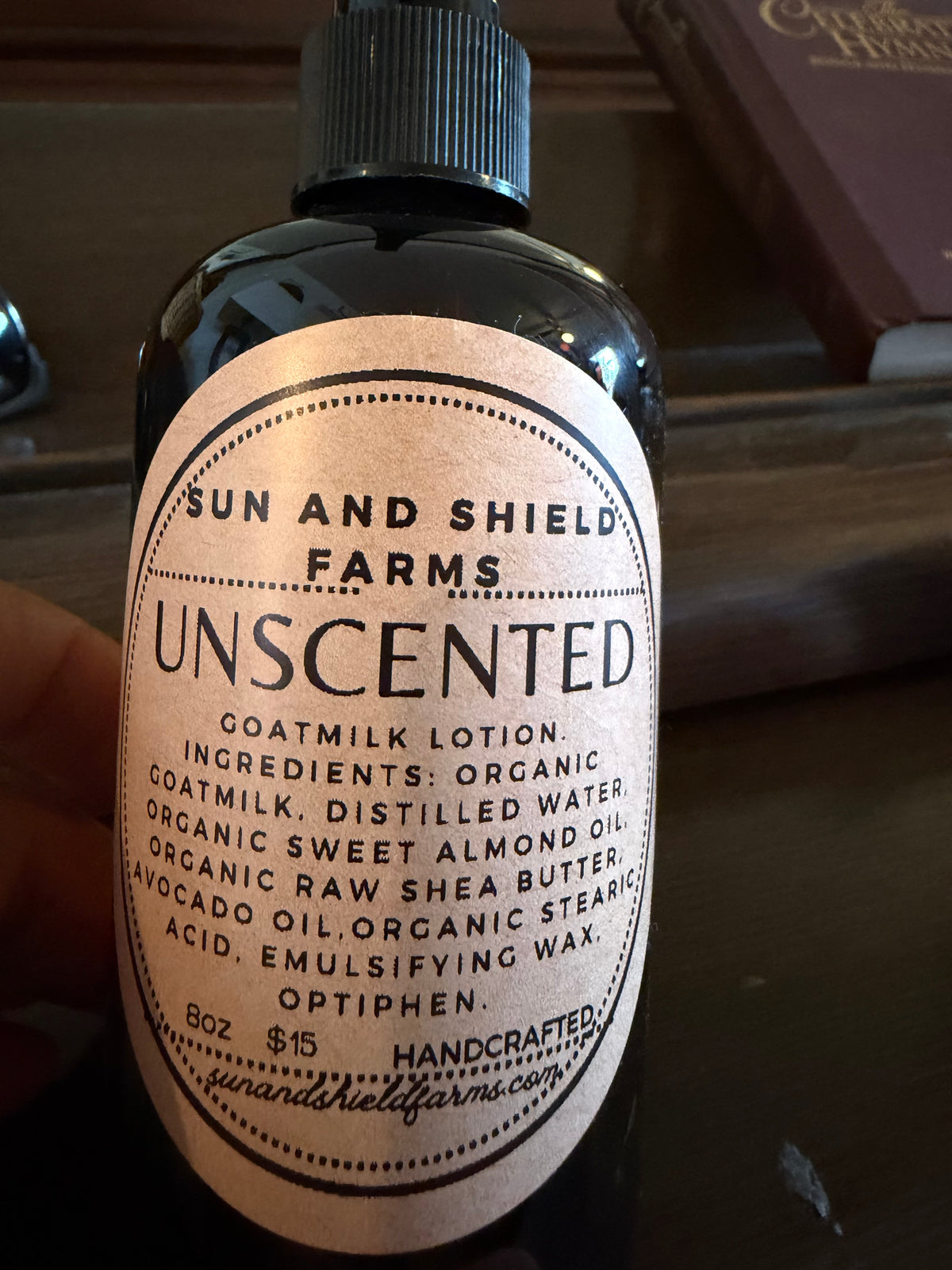 Unscented Organic goatmilk lotion