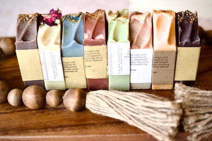 3 bars for $28 Organic goatmilk soap with essential oils.