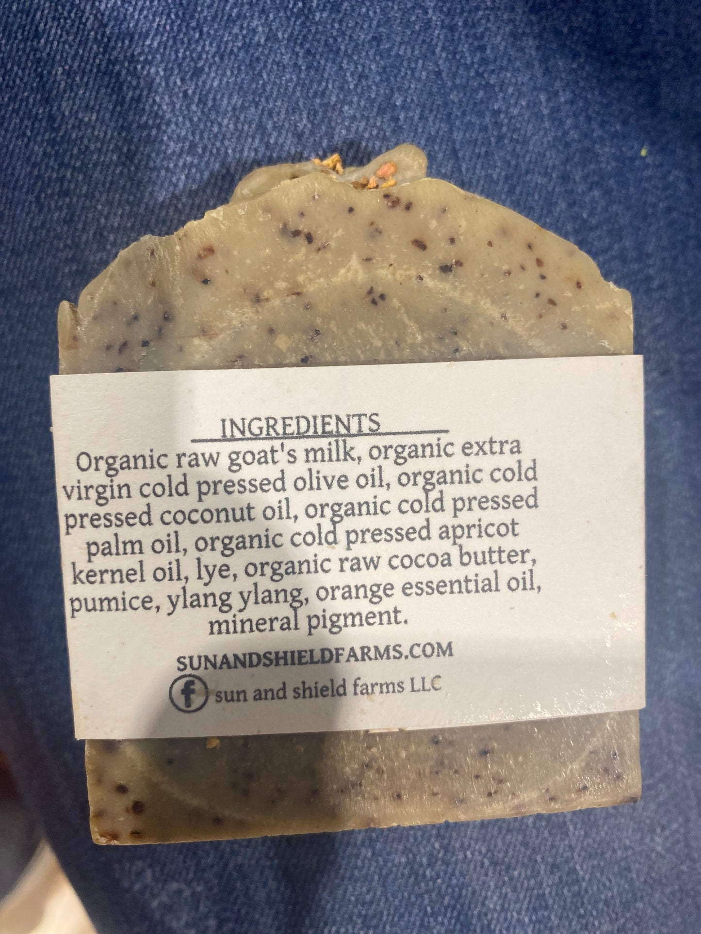 Goatmilk soap Ylang Ylang & Orange