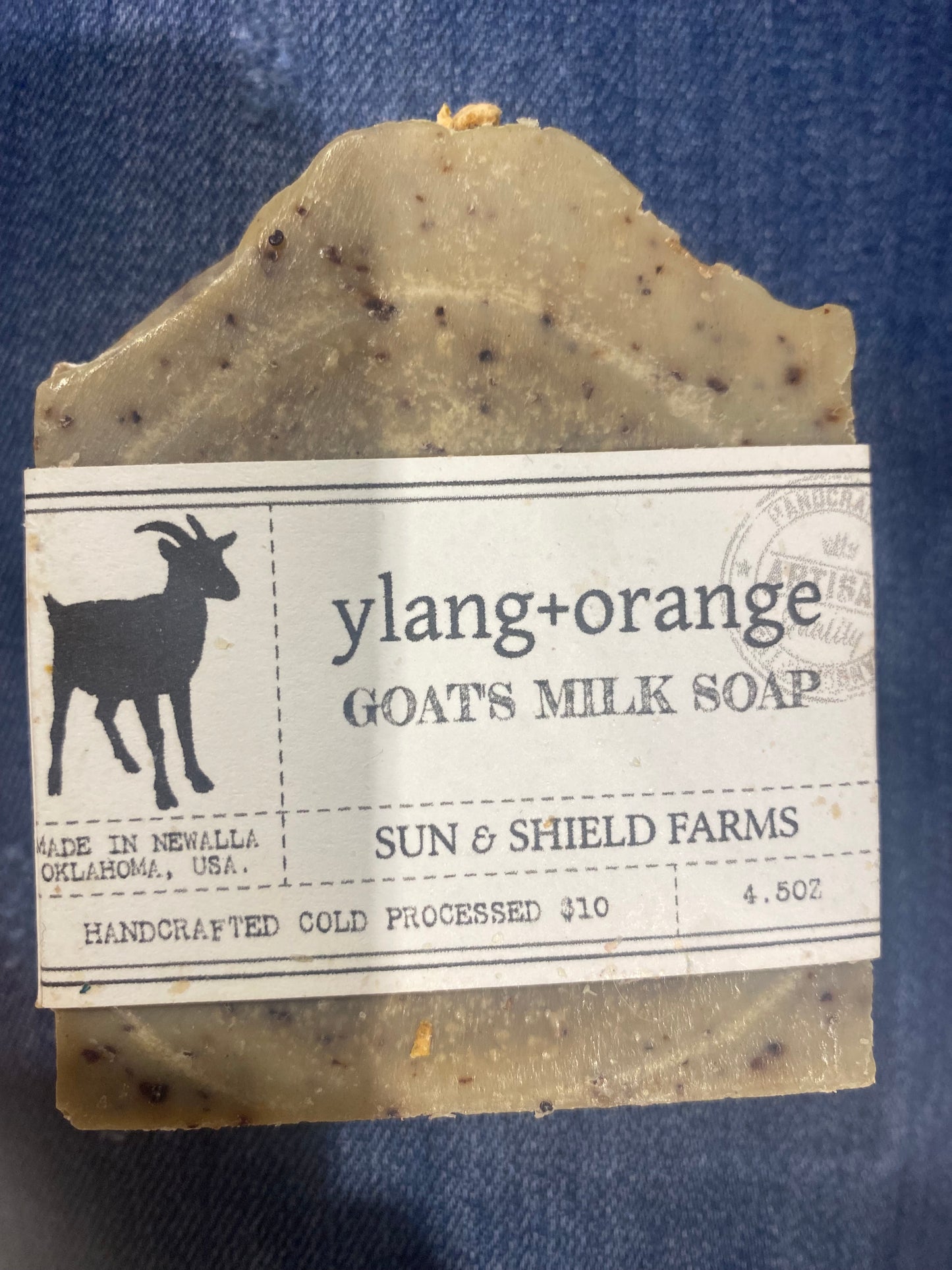 Goatmilk soap Ylang Ylang & Orange