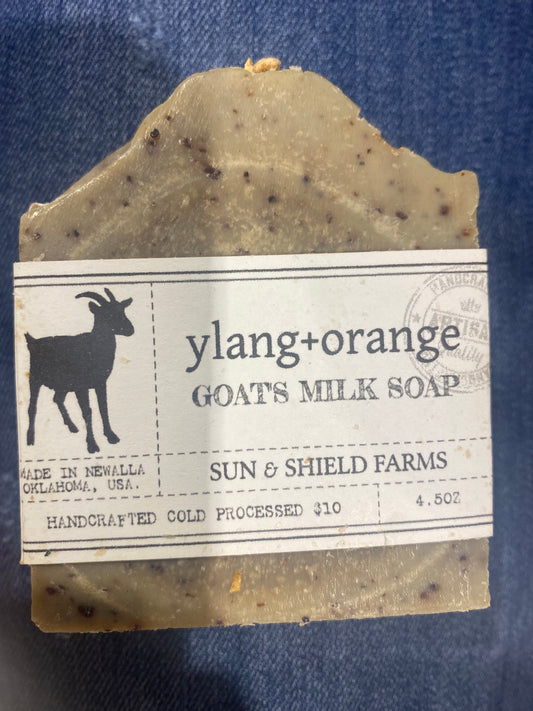 Goatmilk soap Ylang Ylang & Orange