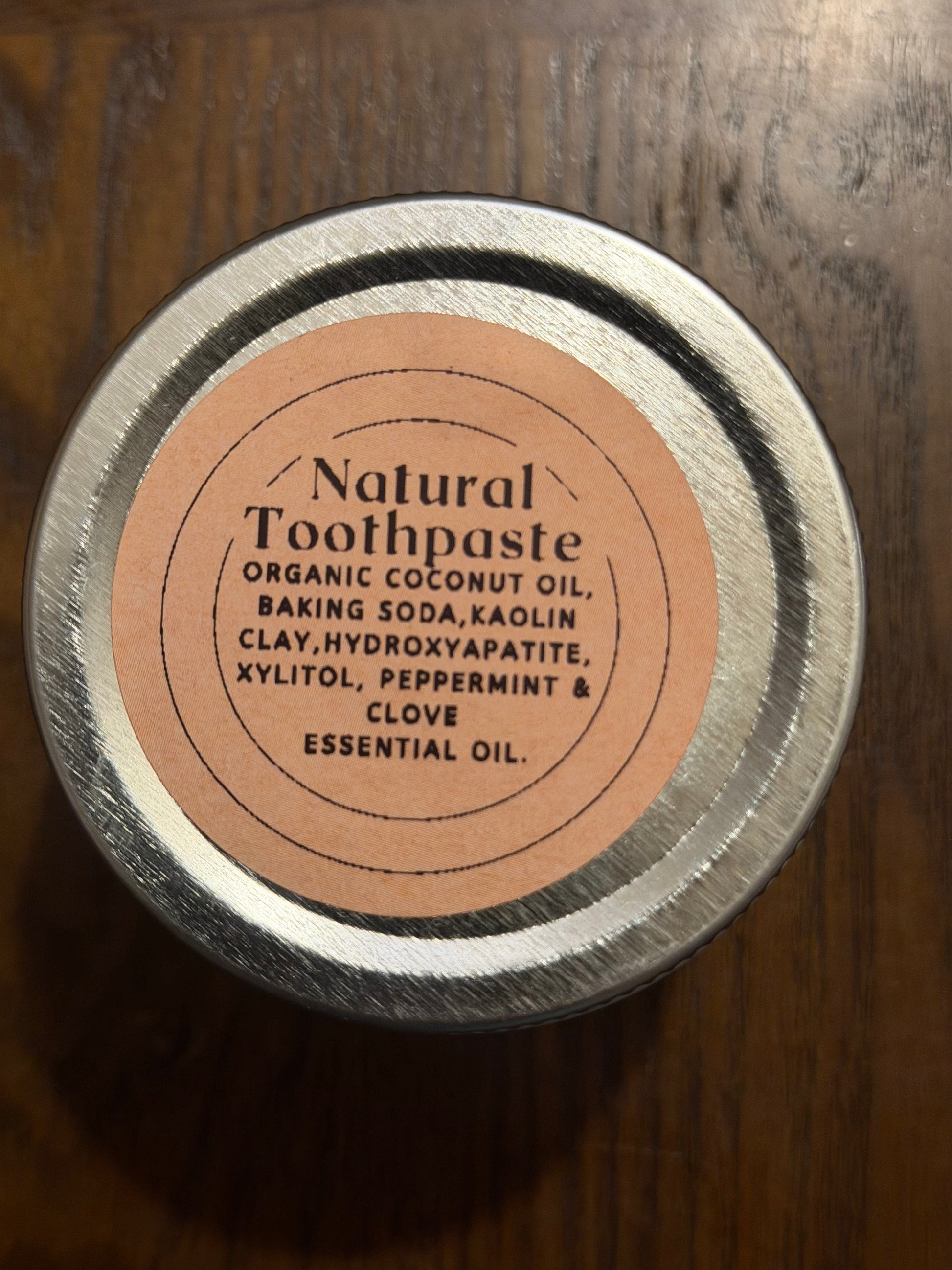 Natural toothpaste with hydroxyapatite 