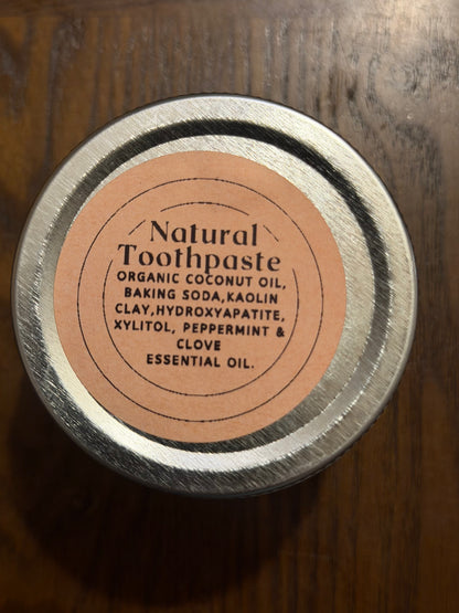 Natural toothpaste with hydroxyapatite 