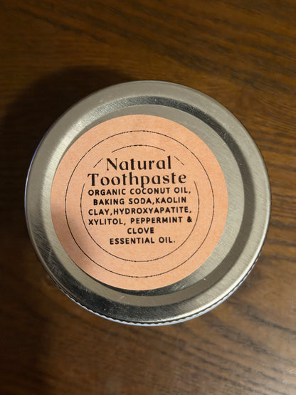 Natural Toothpaste with Hydroxyapatite